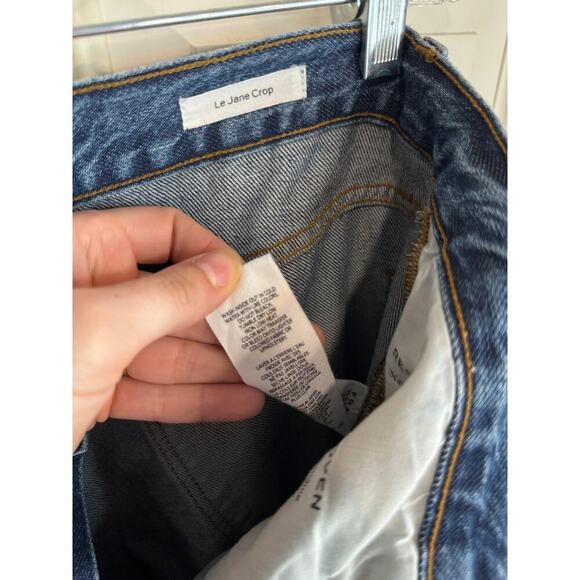 FRAME Le Jane Crop in Northville EUC Size 30 $298 MSRP High Rise - Picture 12 of 13